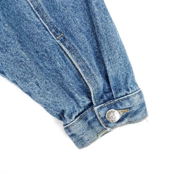 Elk Canyon Embroidered Deer Buck Denim Jean Jacket Hunting Men's Large - Picture 15 of 15